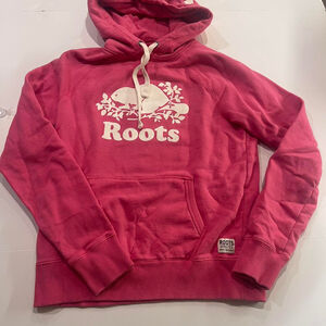 Roots pink hoodie